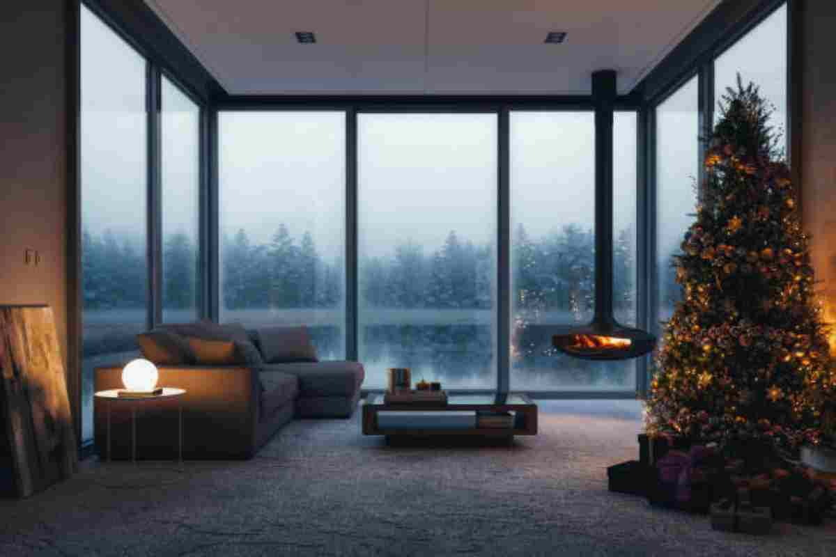 neve spray per finestre decorazioni natalizie